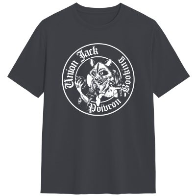 Union Jack Tshirt Racoon